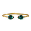 Mini Drop Bracelet Emerald