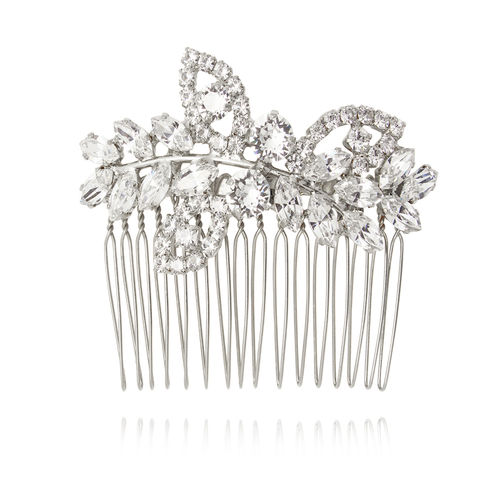 Best Day Ever Hairpin Crystal Rhodium
