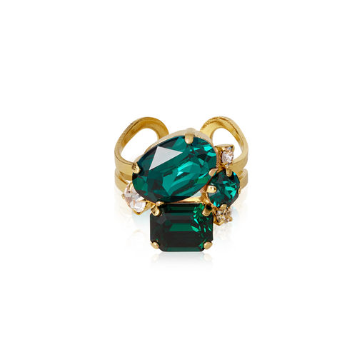 Mini Carolina Ring Emerald